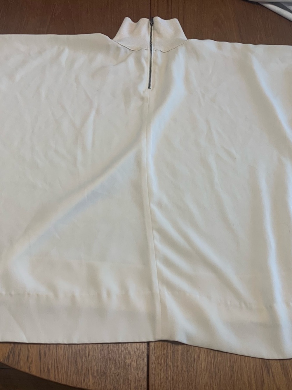 Babaton Cream Half-Zip Knit Top
